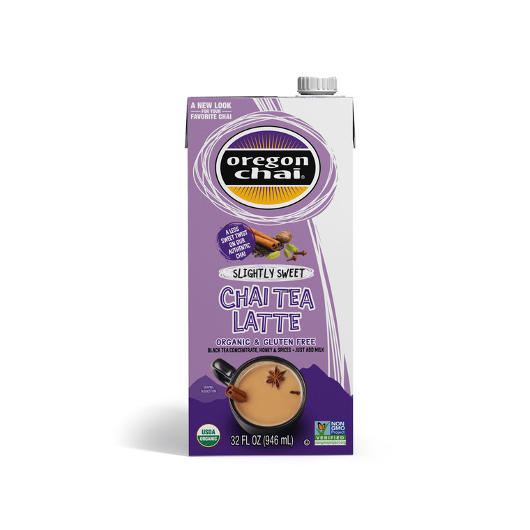 OREGON CHAI SLIGHT SWEET CHAI CONC ( 6X32 OZ )