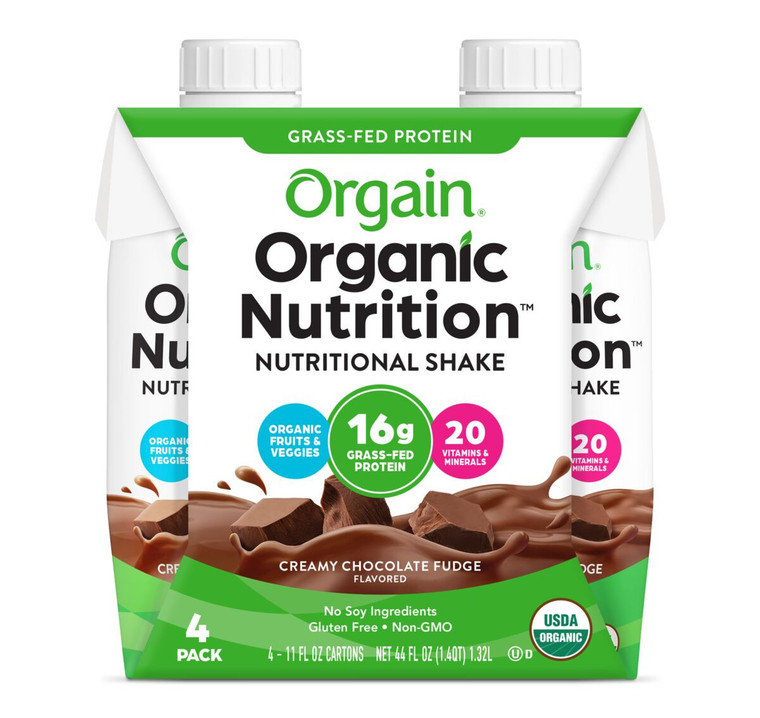 ORGAIN CREAMY CHOCOLATE FDG ( 3X4PACK )