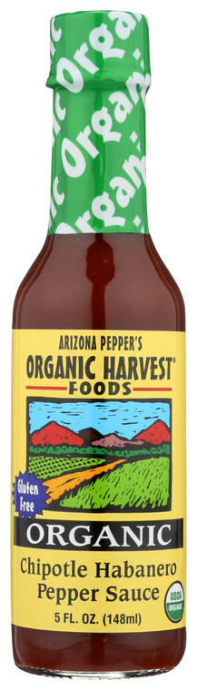 ARIZONA PEPPERS CHIPOTLE HABENERO PEPPER SAUCE ( 12X5 OZ )