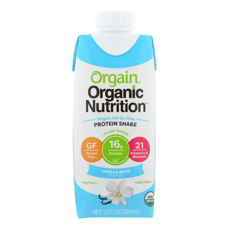 ORGAIN SWEET VANILLA BEAN, VEGAN ( 12X11 OZ )