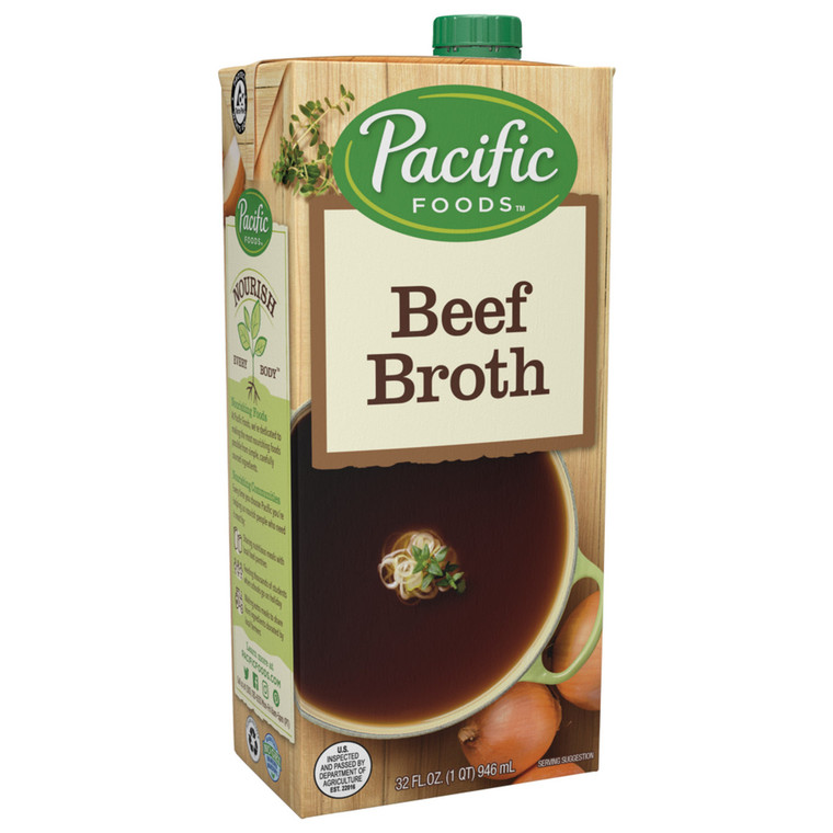 PACIFIC NATURAL NATURAL BEEF BROTH ( 12X32 OZ )