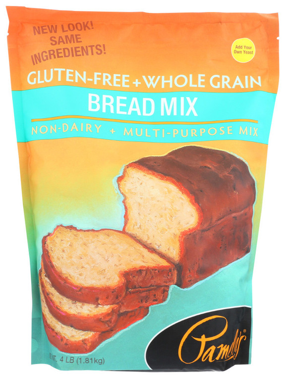 PAMELA'S BREAD MIX & FLOUR BLEND GLUTEN FREE ( 3X4 LB )