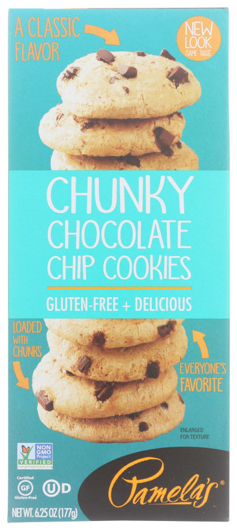 PAM CHNKY CHOC CHIP CKYS ( 6 X 6.25 OZ )