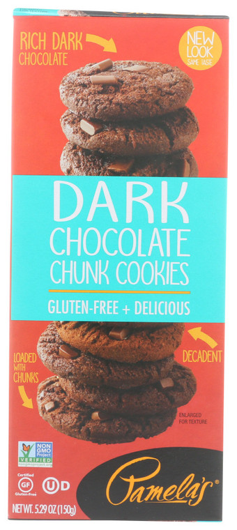 PAM DRK CHOC CHNK COOKIE ( 6 X 5.29 OZ )