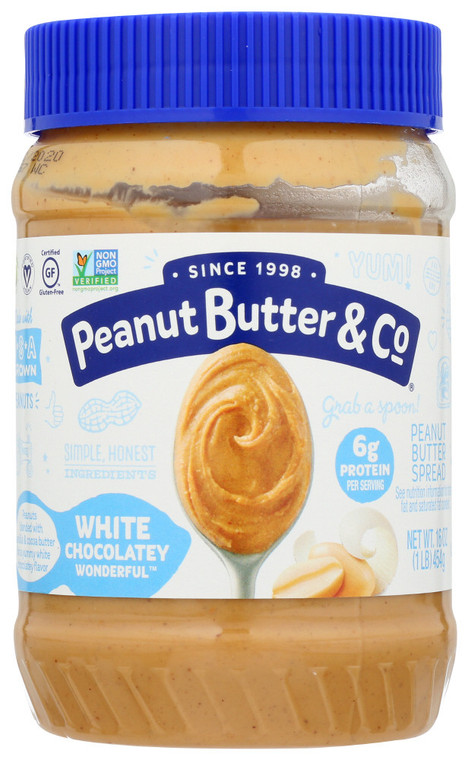 PEANUT BUTTER & CO. WHITE CHOCOLATE WONDERFUL ( 6X16OZ )