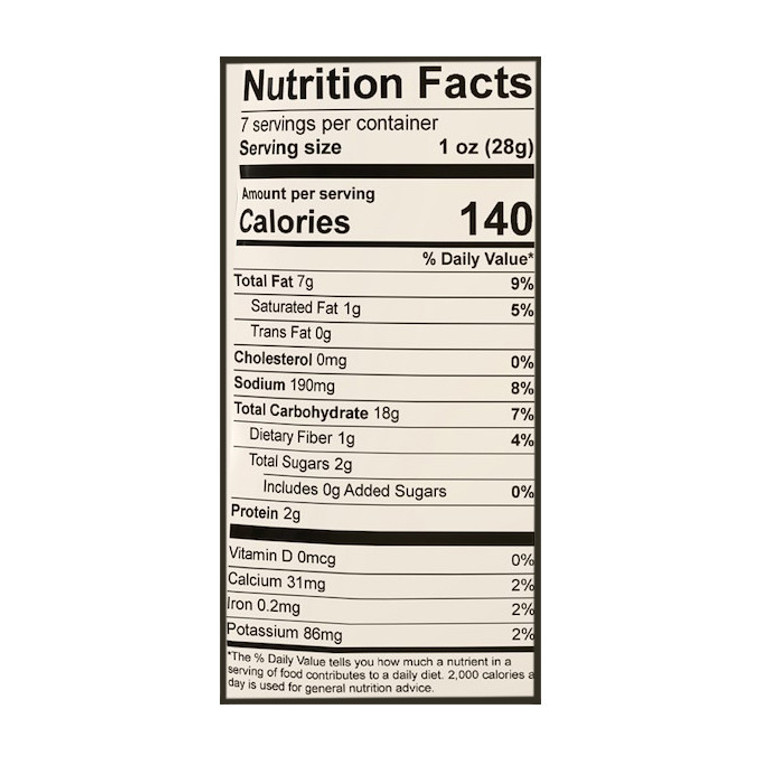 PIPCRN CHEDDAR CRUNCHIES ( 12 X 7 OZ )