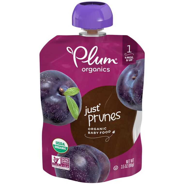 PLUM ORGANICS JUST PRUNES ( 6X3.5OZ )