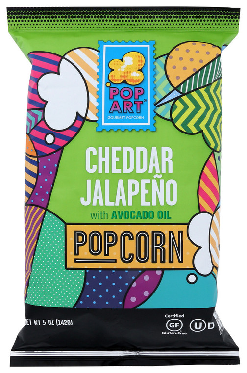 POP ART WT CHED JAL PCRN ( 9 X 5 OZ )