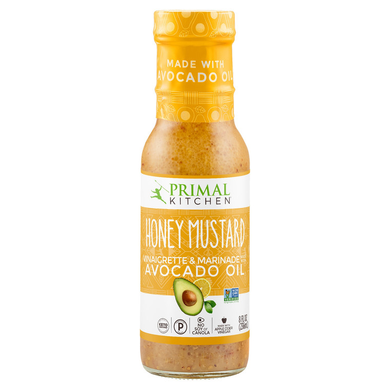 PRIMAL KITCHEN HONEY MUSTARD VINAIGRETTE MADE WITH AVOCADO OIL ( 6X8 OZ )