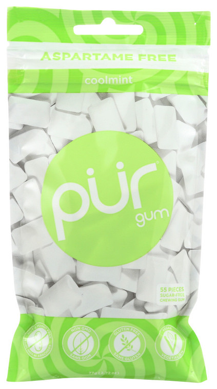 PUR GUM COOL MINT 55PC ( 12 X 2.72 OZ )