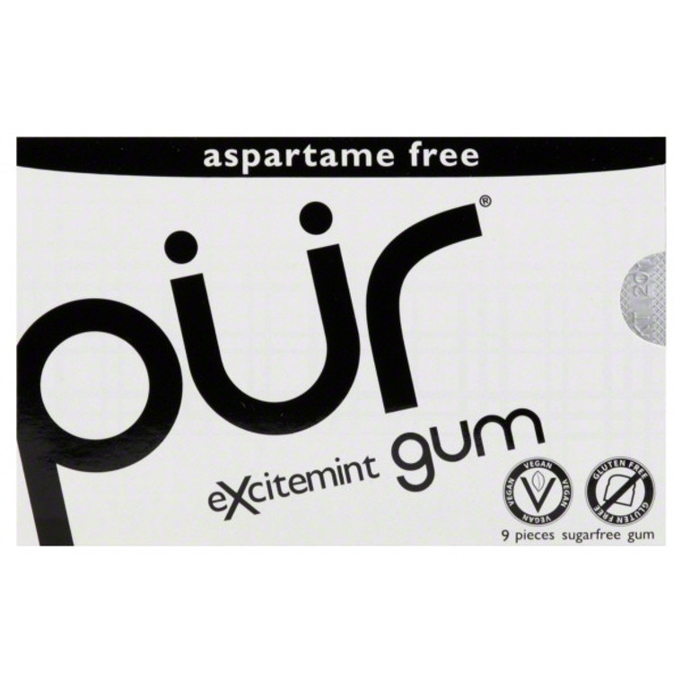 PUR GUM PUR GUM WINTERGREEN 9 PC ( 12X12.6 GRAM )