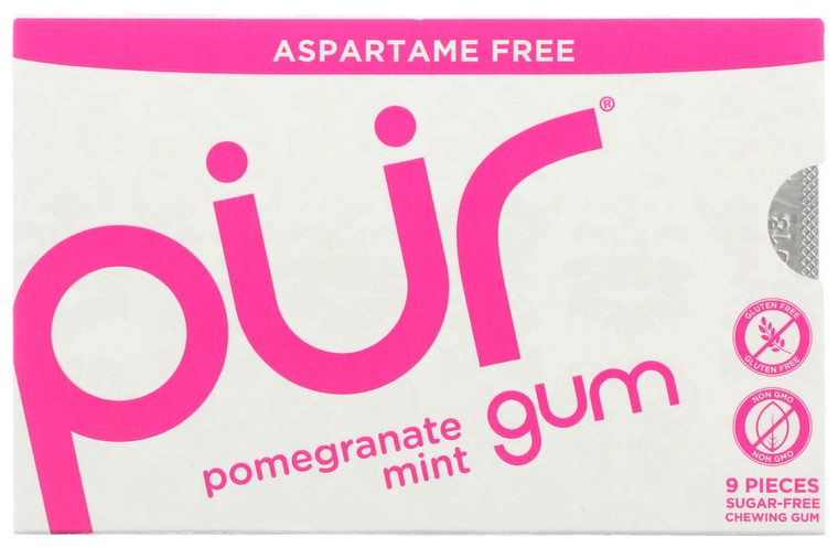 PUR GUM PUR GUM POMEGRANATE 9 PC ( 12X12.6 GRAM )