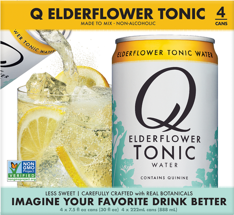 QDR ELDERFLOWR TONIC WTR ( 6 X 7.5 OZ )