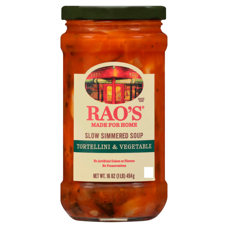 RAOS TORTEL & VEG SOUP ( 6 X 16 OZ )