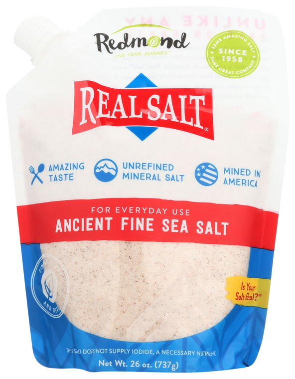 REDMOND RS SALT POUCH ( 6 X 26 OZ )