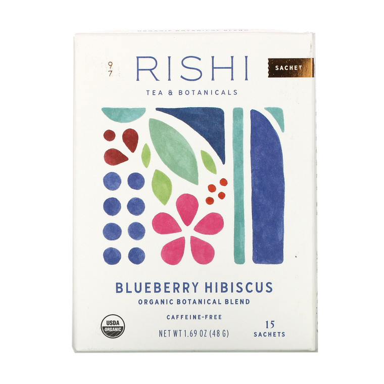 RISHI TEA BLUEBERRY HIBISCUS, FT ( 6X15 BAG )