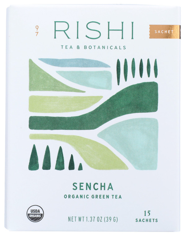 OG2 RISHI SENCHA GRN TEA ( 6 X 15 BAG )