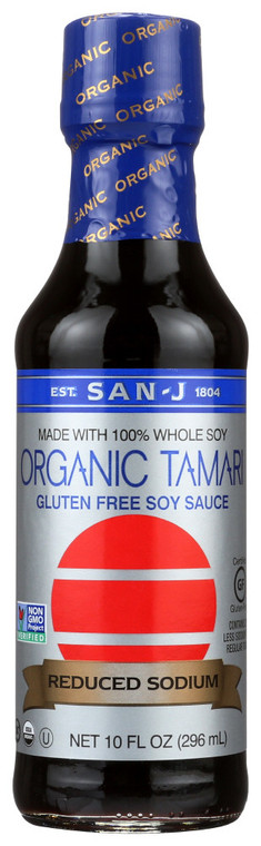 SAN-J ORG TAMARI PLATINUM WHEAT FREE RED SALT ( 6X10 OZ )