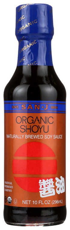 SAN-J BRONZE LABEL SHOYU ( 6X10 OZ )