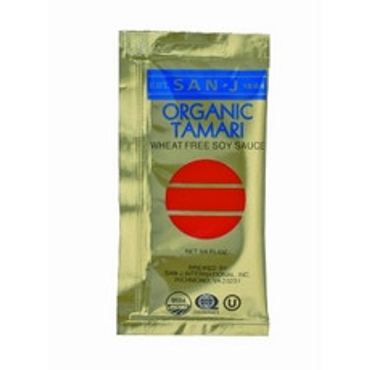 SAN-J ORGANIC WHEAT FREE TAMARI SOY SAUCE ( 200X0.25OZ )