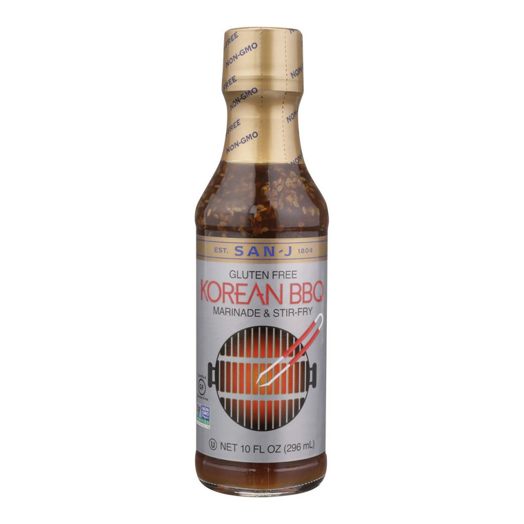 SAN J KOREAN BBQ SAUCE ( 6 X 10 OZ )