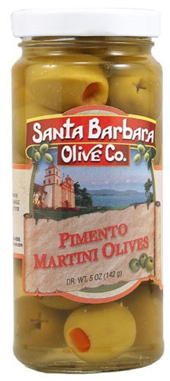 SANTA BARBARA MARTINI STYLE OLIVES ( 6X5OZ )