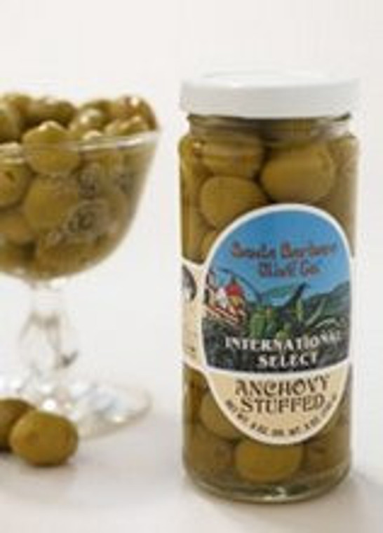 SANTA BARBARA OLIVE CO. ANCHOVY STUFFED OLIVES ( 6X5 OZ )