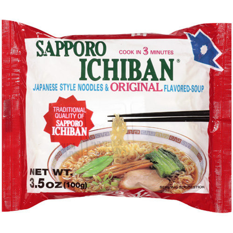 SAPPORO SOY SAUCE NOODLE SOUP ( 24X3.5OZ )