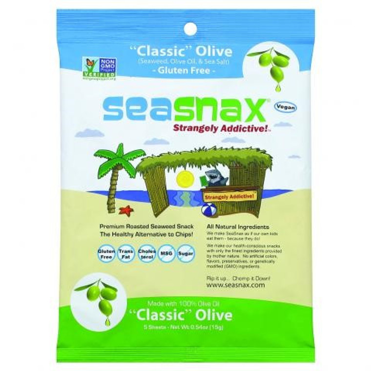 SEASNAX S SNAX CLASSIC OLIVE ( 16X0.54 OZ )