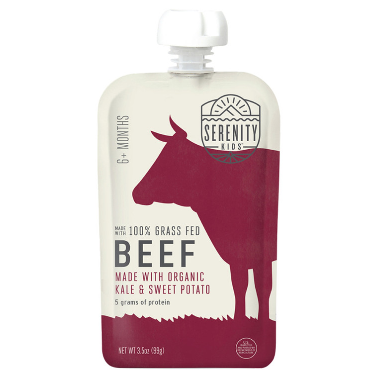 OG3 SERKID BEEF/KALE/POT ( 6 X 3.5 OZ )
