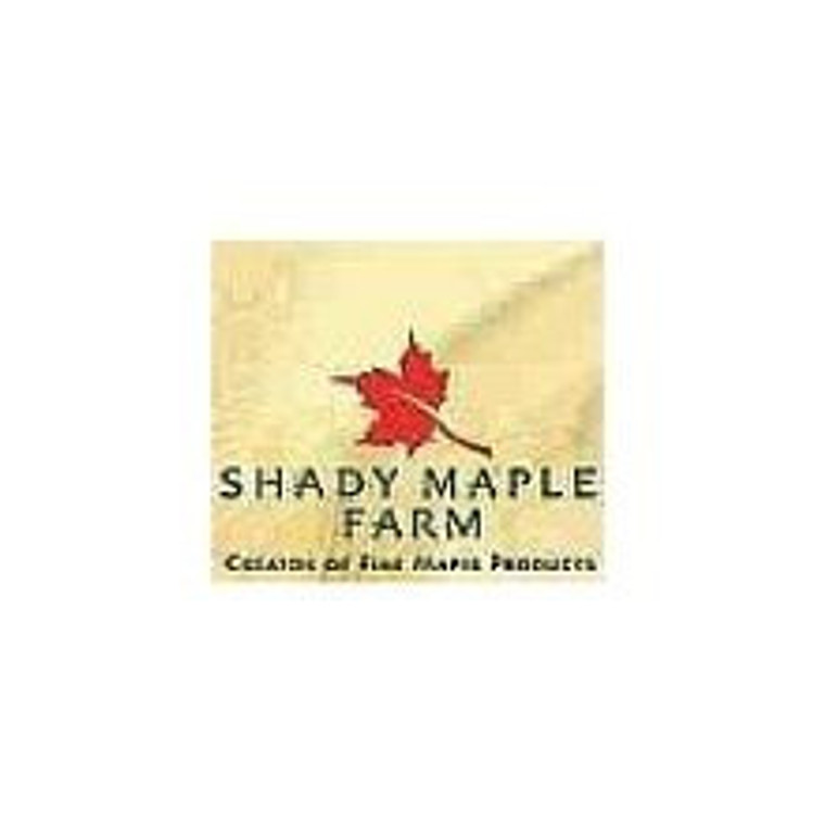SHADY MAPLE FARMS GRADE A DARK MAPLE SYRUP GLASS ( 12X16.9 OZ )