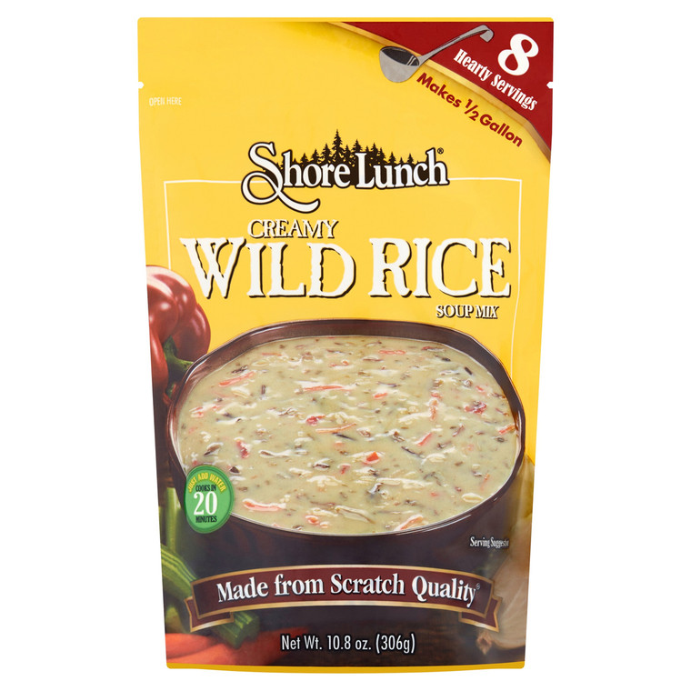 SHORE LUNCH MIX SOUP CREAMY WILD RICE ( 6X10.8OZ )