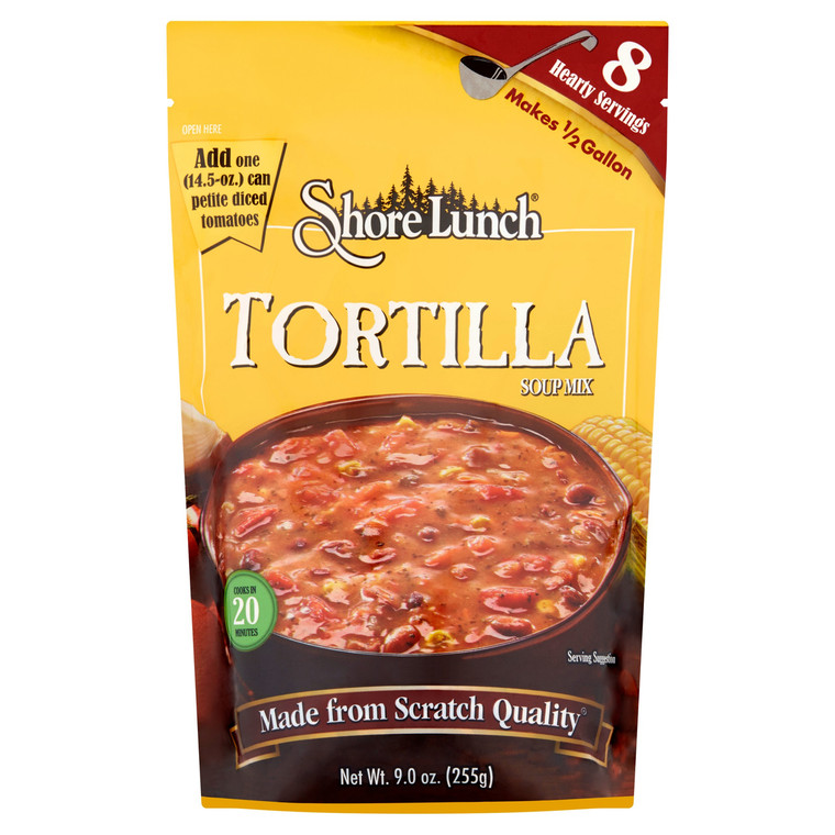 SHORE LUNCH TORTILLA SOUP MIX ( 6X9OZ )
