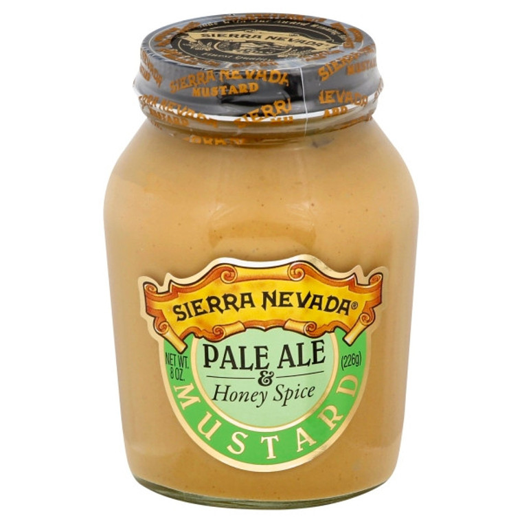 SIERRA NEVADA SPECIALTY FOOD MUSTARD PALE ALE/HONEY ( 6X8OZ )