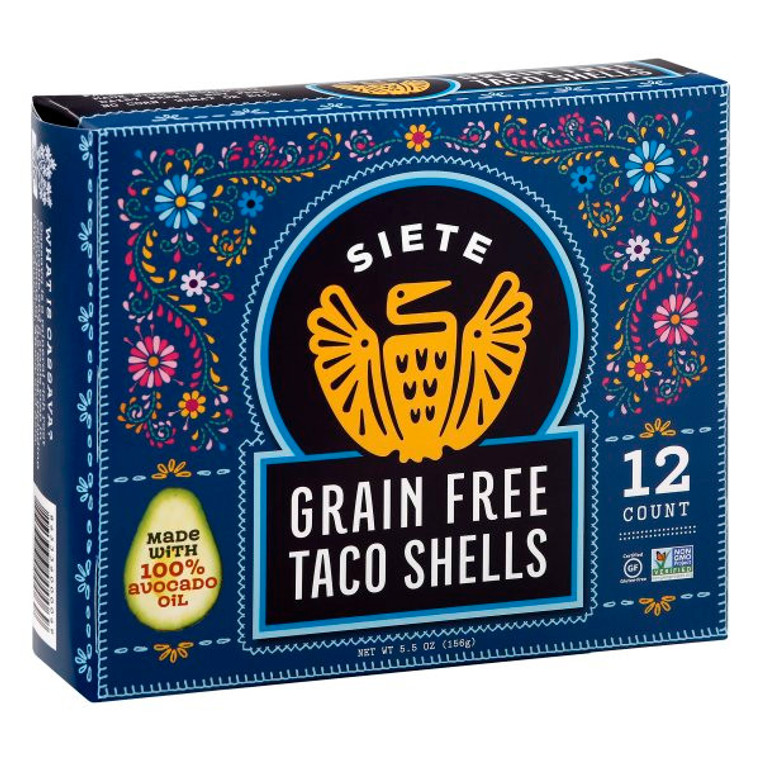 SIETE GRN FREE TACO SHLS ( 12 X 5.5 OZ )