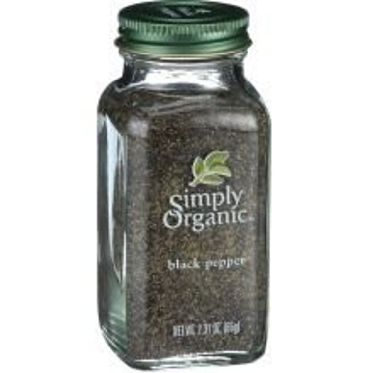 SIMPLY ORGANIC BLACK PEPPER ( 1X2.31 OZ )