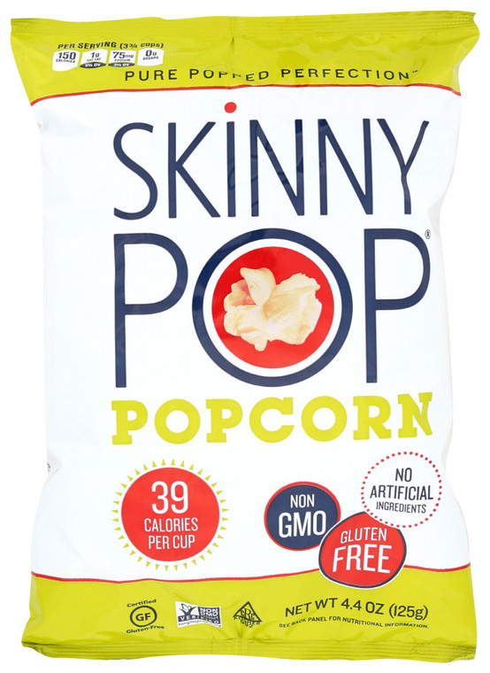 SKNYPOP ALL NAT POPCORN ( 12 X 4.4 OZ )