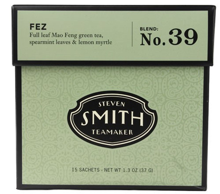 SMITH TEAMAKER GREEN TEA FEZ ( 6X15 BAG )