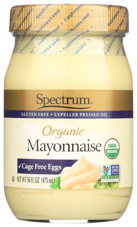 SPECTRUM NATURALS SOY MAYONNAISE ( 12X16 OZ )