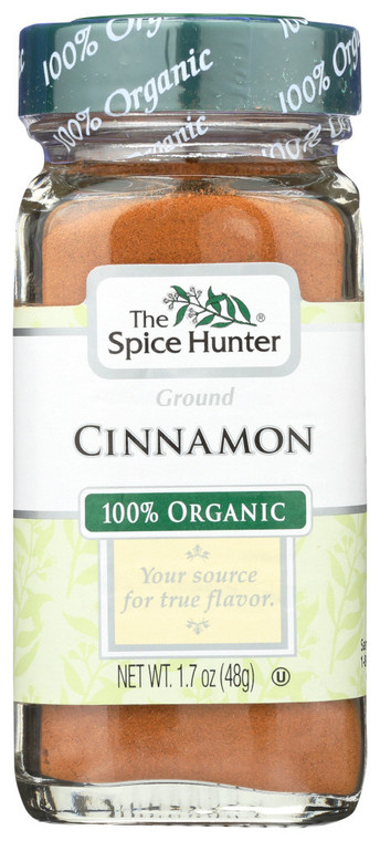 SPICE HUNTER CINNAMON, GROUND, ORGANIC ( 6X1.7OZ )