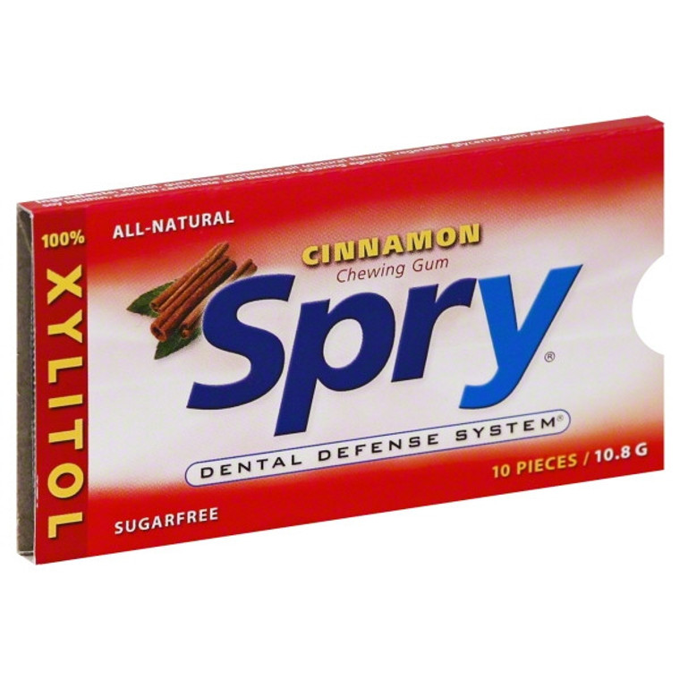 SPRY CINNAMON GUM ( 20X10 CT )