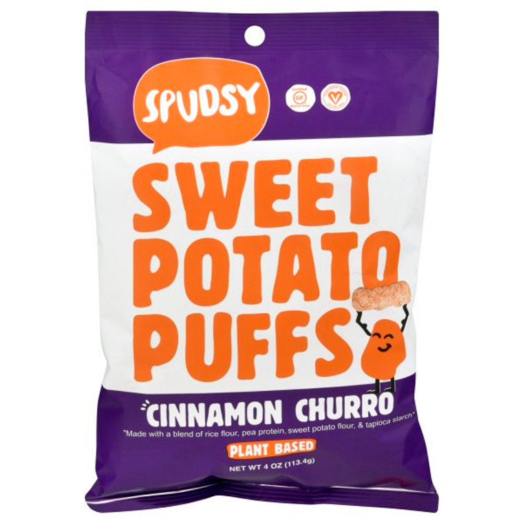 SPUDSY SWT POT PUFF CINN ( 12 X 4 OZ )