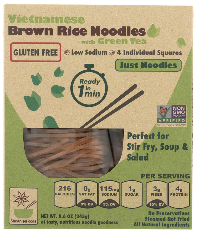 SAF BRN RCE NDL/GRN TEA ( 6 X 8.6 OZ )