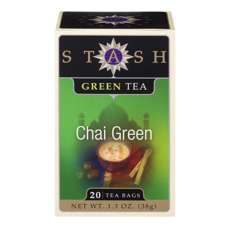 STASH TEA GREEN CHAI PREMIUM TEA ( 6X20 CT )