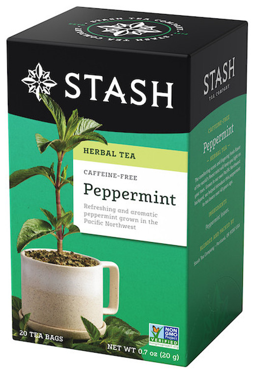 STASH TEA PEPPERMINT TEA ( 6X20 CT )