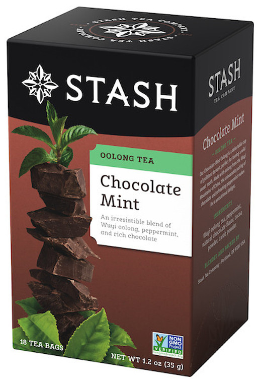 STASH TEA OOLONG CHOCOLATE MINT TEA ( 6X18 CT )