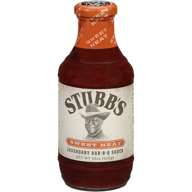 STUBBS BBQ SAUCE SWEET HEAT ( 6X18OZ )