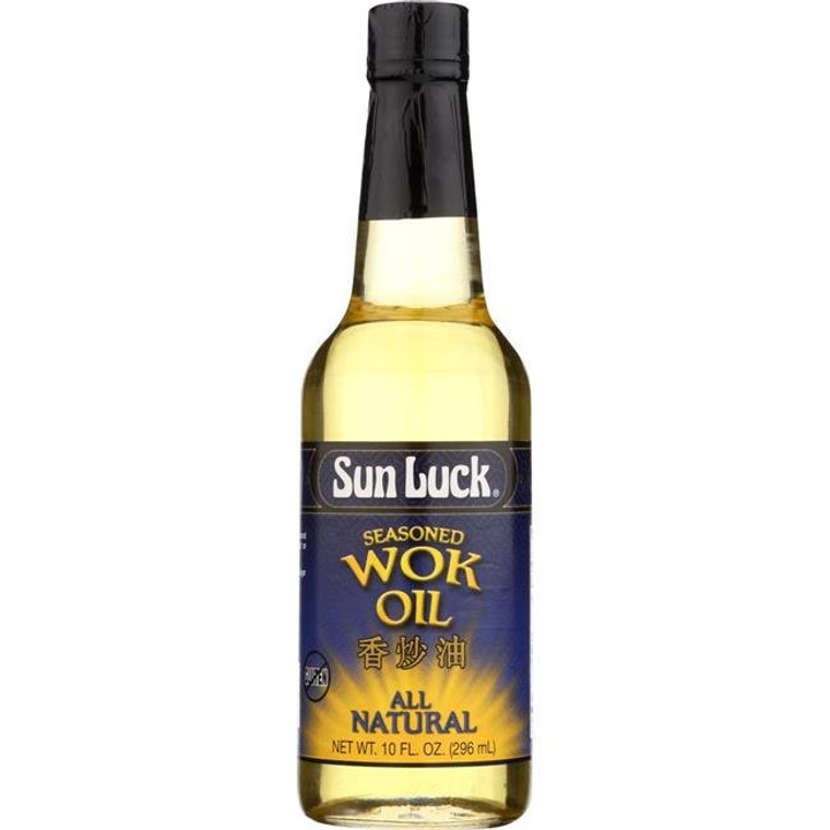 SUN LUCK SEASONED WOK OIL ( 1X10OZ )