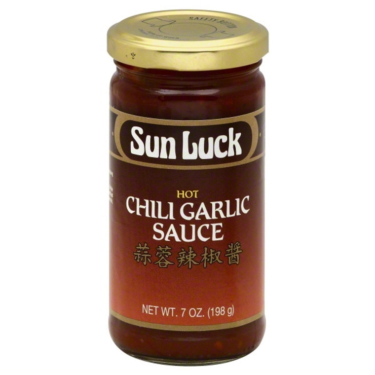 SUN LUCK CHILI GARLIC SAUCE ( 1X7OZ )
