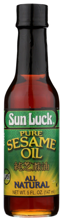 SUN LUCK PURE SESAME OIL ( 12X5 OZ )